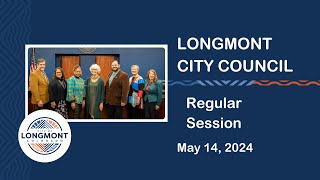 City Council Regular Session 05/14/2024