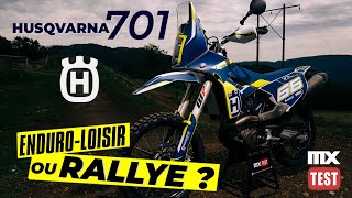 The 701 ENDURO HUSQVARNA becomes a monster of RALLYE!