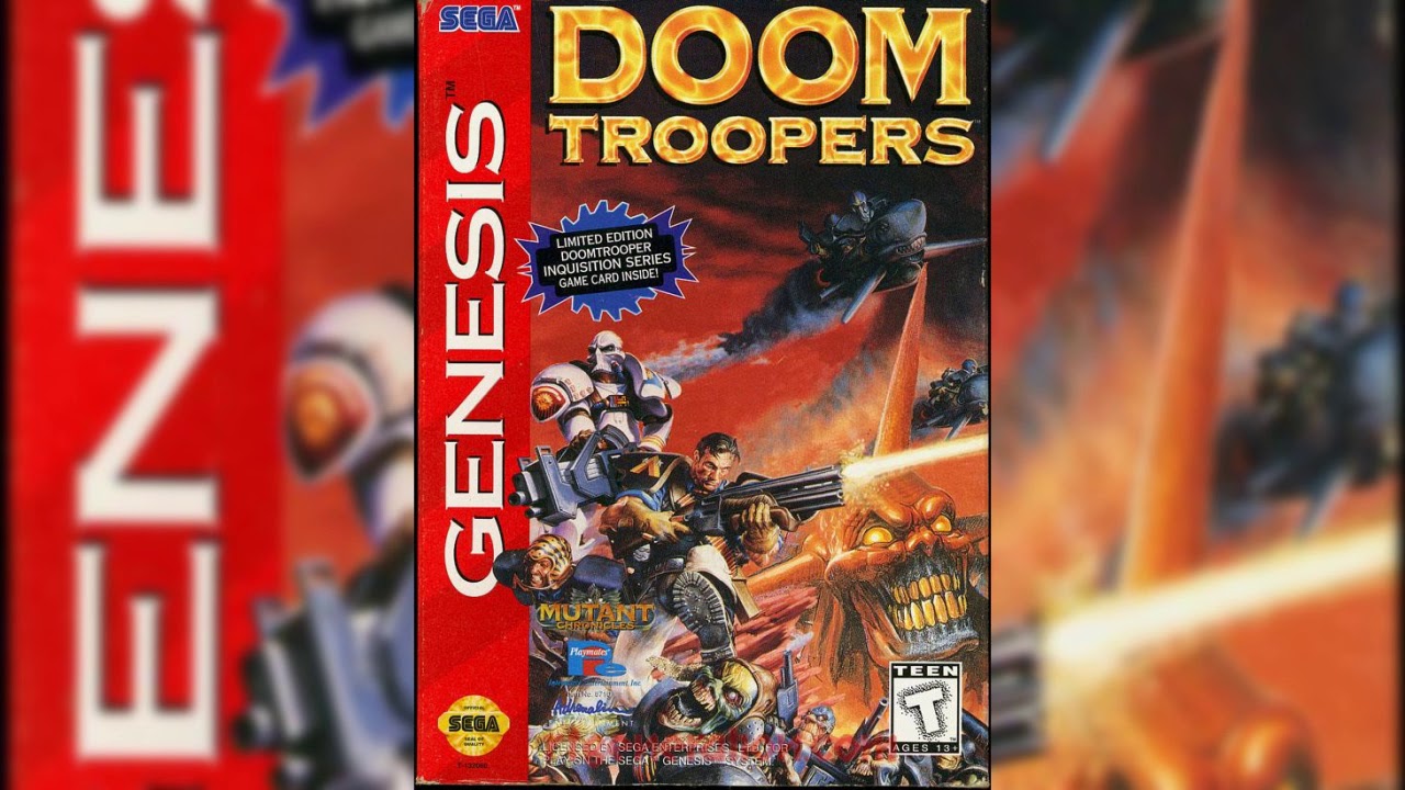 Doom troopers sega. Doom Troopers Sega обложка. Doom Troopers Max Steiner. Doom Troopers: Mutant Chronicles. Дум труперс сега.