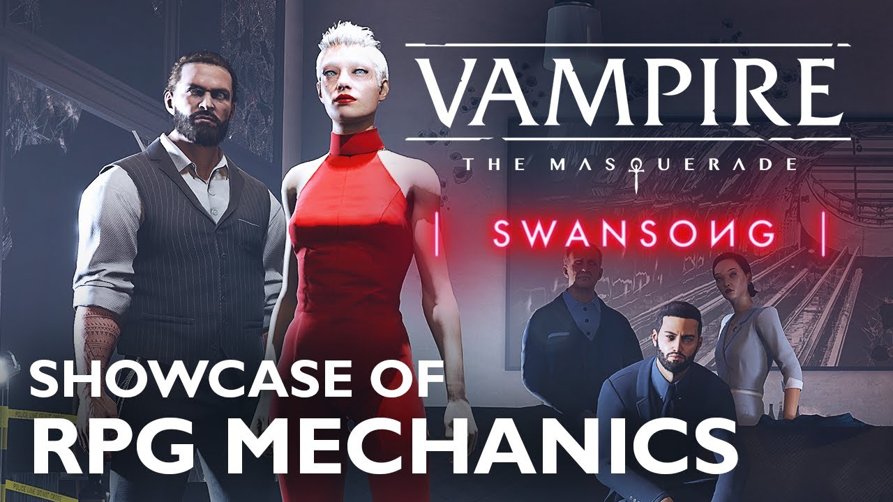 Vampire: The Masquerade - Swansong - Gameplay Reveal Trailer
