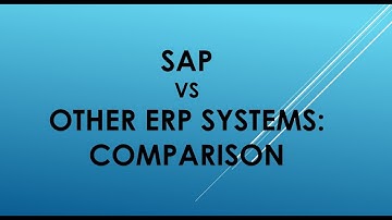 SAP vs Other ERP Systems A Deep Dive Comparison | SAP MM vs Other ERP Systems | sap vs oracle erp