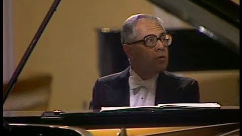 Gary Graffman plays Prokofiev Piano Concerto no. 4, op. 53 - video 1990