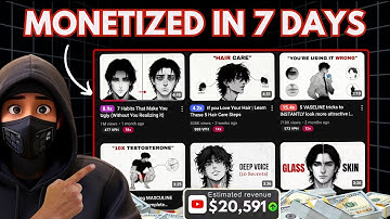 The NEW $20K/Mo Niche: How This Faceless Channel Blew Up in the Looksmaxxing Niche