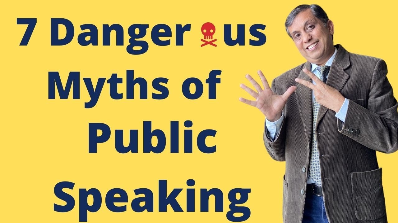 Public Speaking Myths that hinders your growth | Public Speaking Tips
