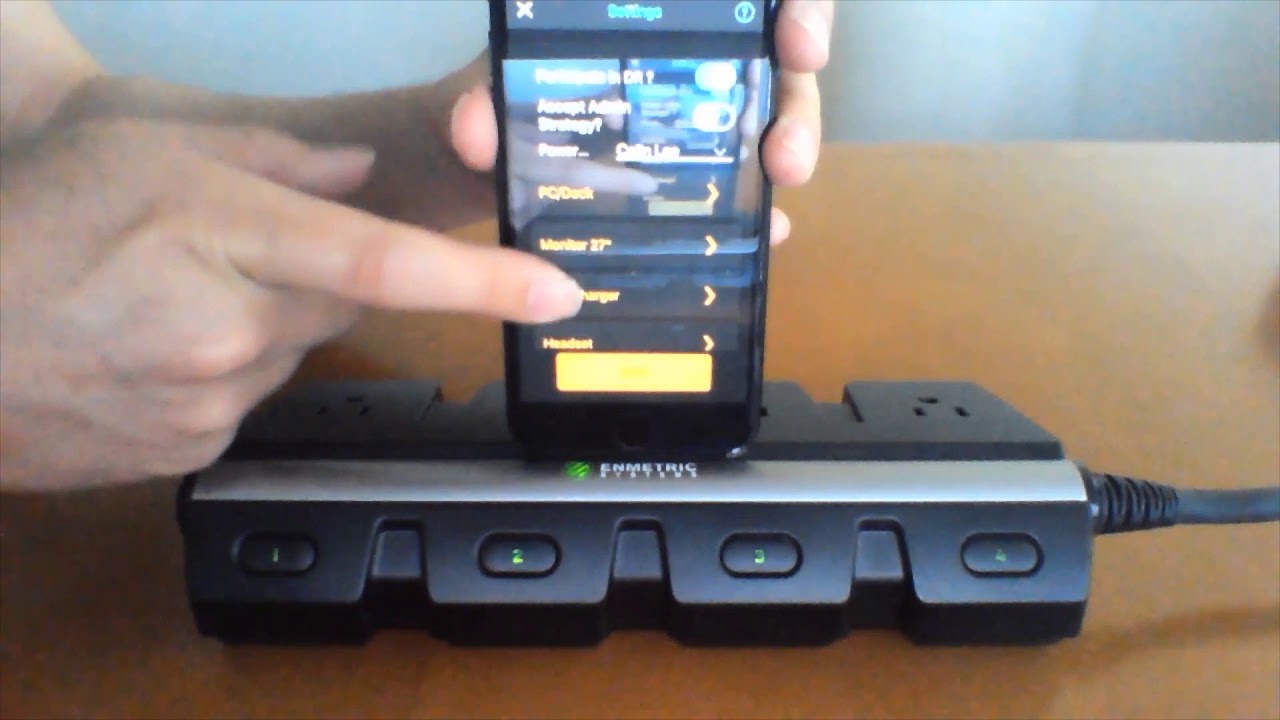 Flexible Plug Load Mobile App Demo