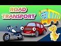 Modes of Road Transport For Kids | Learn About Transport Vehicles | Roving Genius