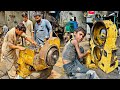 When Water Got into the Caterpillar&#39;s transmission it was Completely Destroyed || How they fixed it