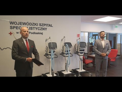 Trzy wysokiej klasy respiratory Miasto Biała Podlaska przekazało do bialskiego szpitala Trzy wysokiej klasy respiratory Miasto Biała Podlaska przekazało do bialskiego szpitala
