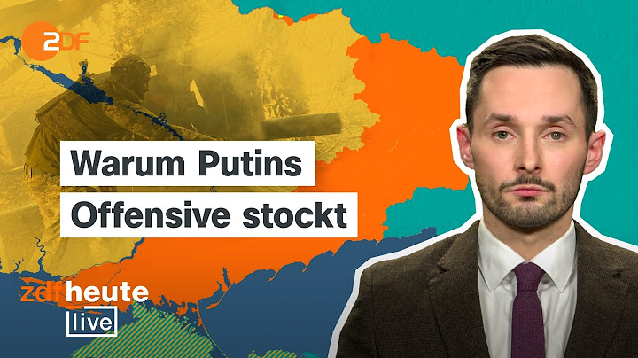 Wie die Ukraine sich verteidigt und Putin auf Zermürbung setzt | Militäranalyst bei ZDFheute live