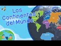 Los Continentes para Niños (Videos Educativos para Niños)