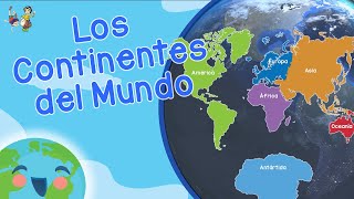 Los Continentes para Niños (Videos Educativos para Niños)