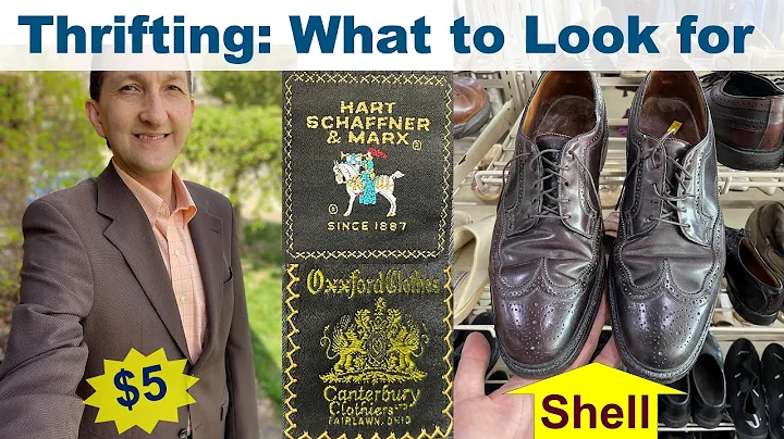 Come Thrifting with me! $5 Jacket/Florsheim 93605/...
