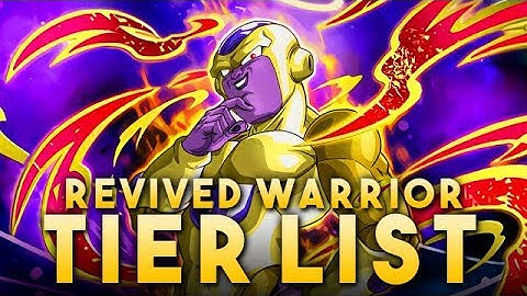 A TOP TIER CATEGORY? REVIVED WARRIORS TIER LIST! (DBZ: Dokkan Battle)