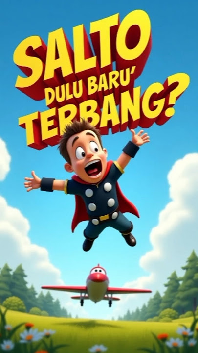 Thor SALTO Dulu Baru Nerbangin Pesawat?! 😂⚡✈️