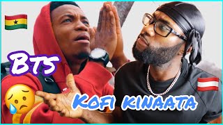 Kofi Kinaata - Behind The Scenes (Official Video) * FREEZY REACTION*