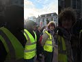 Pink Ladies Clash with Opposition #pinkladies #northeast #huntingdon #march #protest