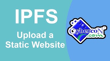 How to upload websites to Cybercon IPFS Node