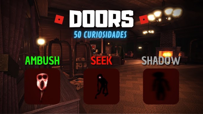 All roblox doors entities (shadow is the shadow on the paper obviously) :  r/RobloxDoors