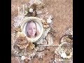 Old Lace Memories - Scrapbook Layout