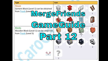 MergeFriends - GAME GUIDE  - Part 12 - CaroGamesNL