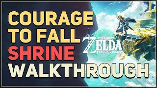 Courage To Fall Shrine Legend of Zelda Tears of the Kingdom screenshot 5