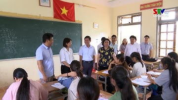 BCĐ Kỳ thi tốt nghiệp THPT kiểm tra tại điểm thi trường THPT Sốp Cộp