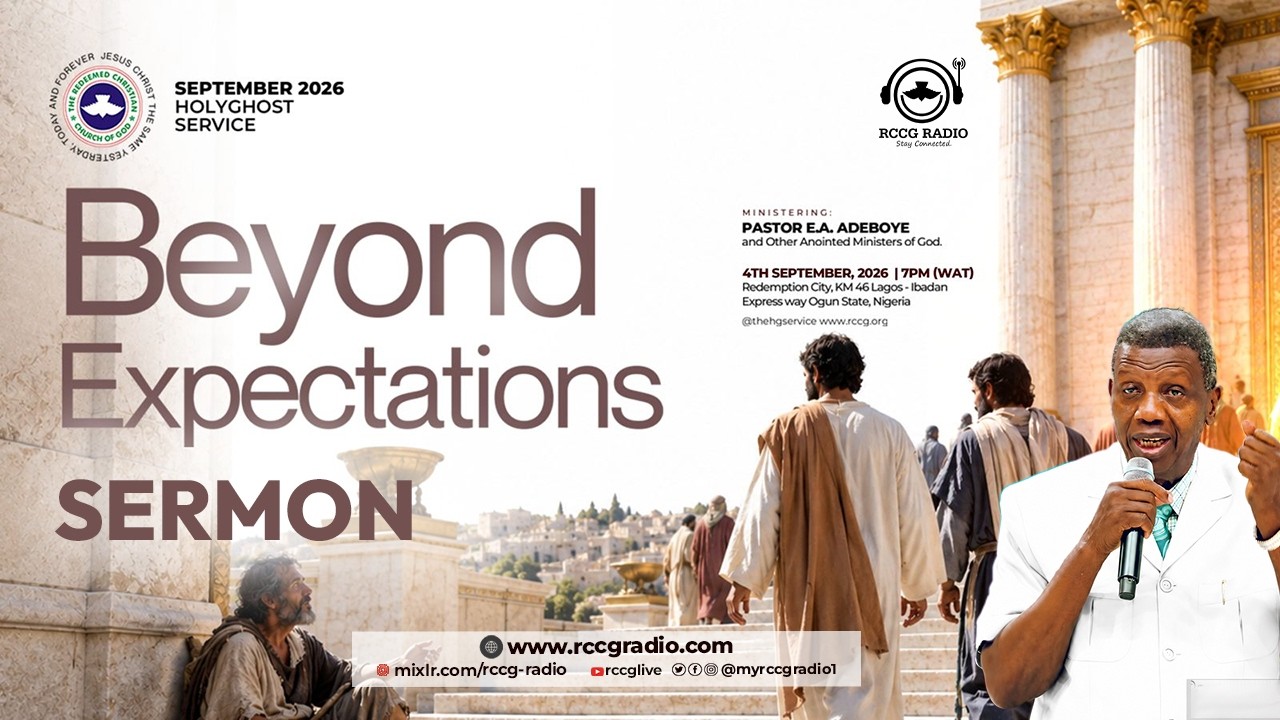 PASTOR E.A ADEBOYE | SEPTEMBER 2026 HOLY GHOST SERVICE