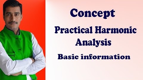 VTU Engineering maths 3 Concept of practical harmonic analysis