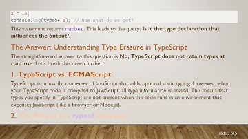 Understanding TypeScript: Does typeof Return the Type of an Untyped Variable?