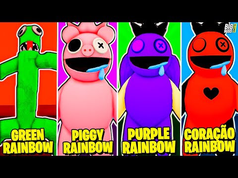 20 TIPOS de BICHO AZUL BABÃO (Roblox Rainbow Friends Morphs) 