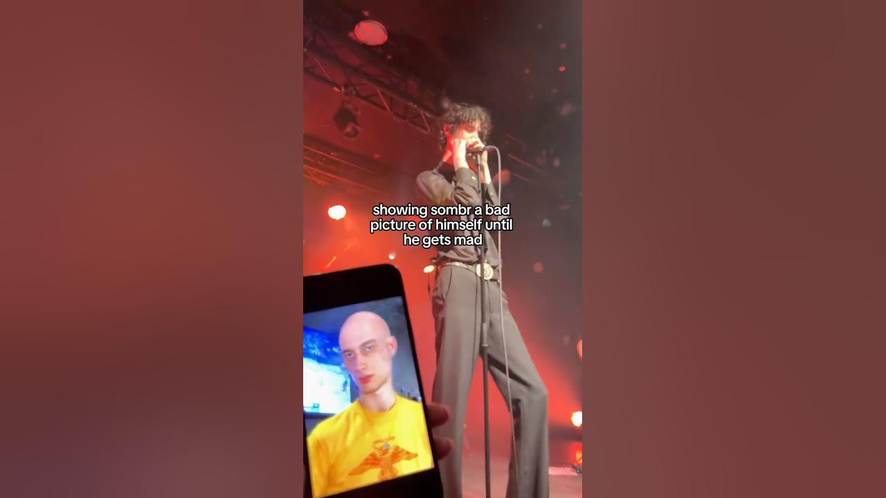 sombr has no chill grabbing the phone like that omg #sombr sombr has no chill grabbing the phone like that omg #sombr