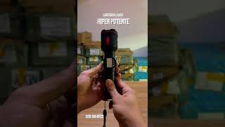 Bm-8522 - Lanterna Laser Sabre De Luz Hiper Potente Power Bank Recarregável - Bmax