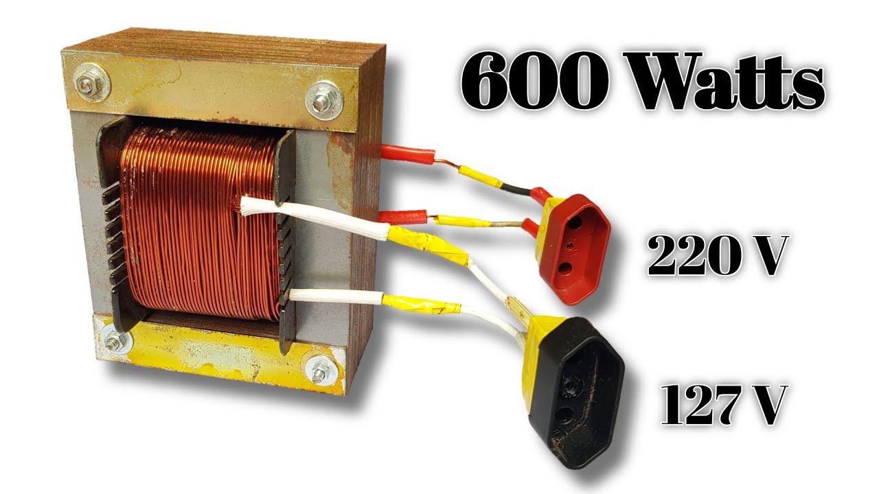 Como fazer um autotransformador 600 watts #pirovip