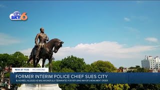 Former interim police chief claims he was fired for refusing Mayor Stoney's monument order