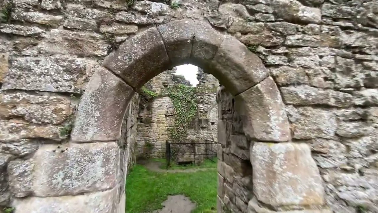 Easby abbey ruin and church Richmond lovely walk around