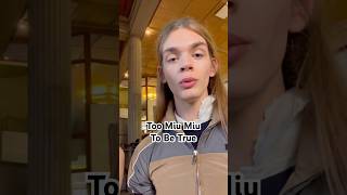 Too Miu Miu To Be True. Miu Miu Springsummer 2025 Collection.