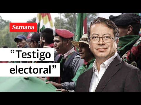 Petro pidió a la guardia indígena ser “testigo electoral”