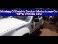 Ep 1  making of double decker motor home on tata yodha 4x4