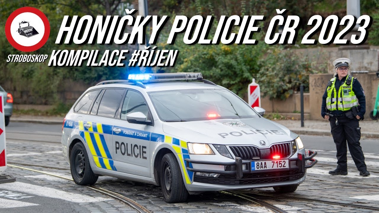 Honičky Policie ČR 2023 | Kompilace – říjen