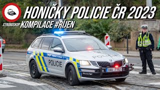 Honičky Policie ČR 2023 | Kompilace - říjen