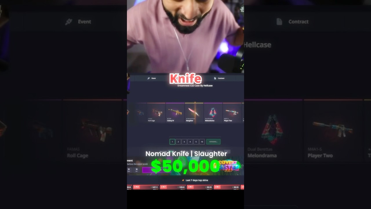 Unboxing Rs 50,000/- Knife in #CS2 #shorts