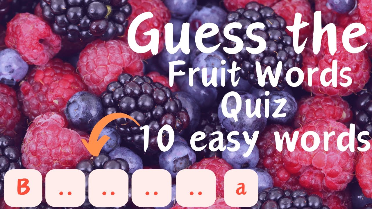 Word Search Explorer Fun Fruit Scrambled Word Game