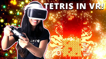 TETRIS HAS NEVER BEEN THIS MESMERIZING! - Tetris Effect VR (PSVR Gameplay)