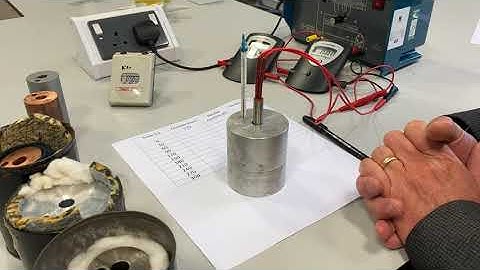 Measuring Specific Heat Capacity of a metal - GCSE Science required practical