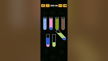 water sort puzzle level 430