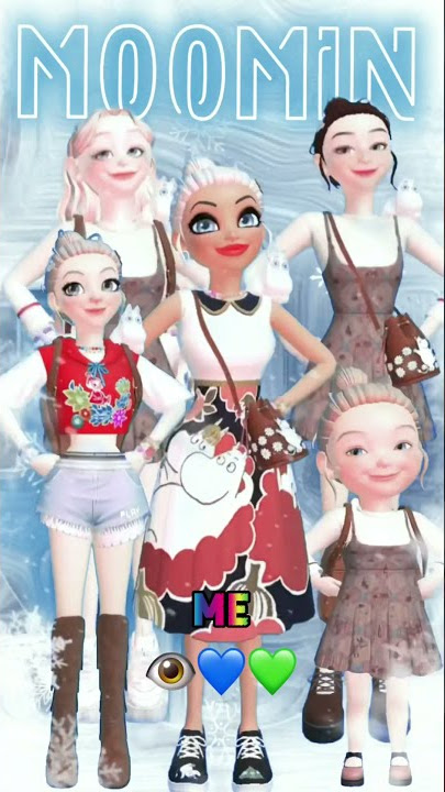 #zepetovideo #moomin #mygeneschallenge #zepeto