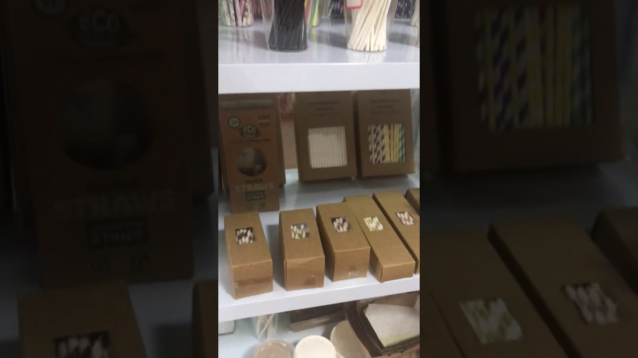 Paper straws factory