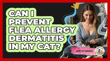 Can I Prevent Flea Allergy Dermatitis In My Cat? - Happy Cat Handbook