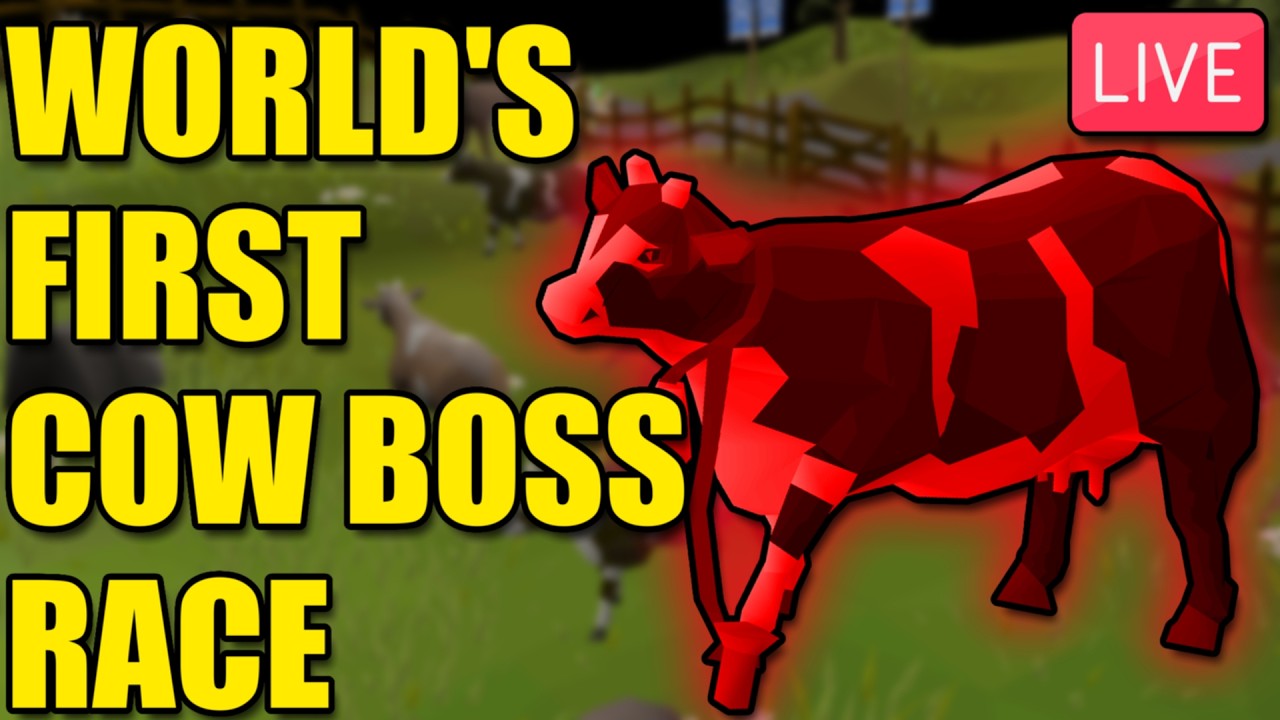 HARDEST BOSS IS A COW? | LIVE 🎤