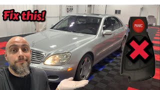 WATCH THIS FIRST if your Mercedes-Benz W220 S-Class won't Lock or Unlock -PSE Central locking issues screenshot 4